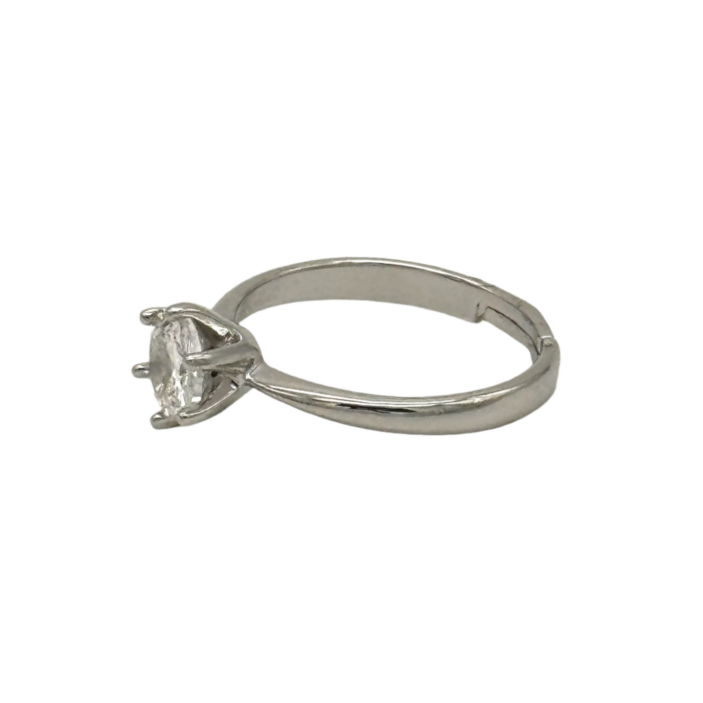 925 Sterling Zilveren Ring Met Zirkoon Steen[R103]
